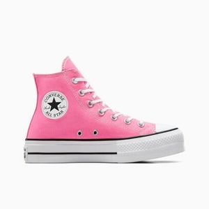 Converse Chuck Taylor All Star Lift Platform A08216F_060HotPink/white womens Sz6